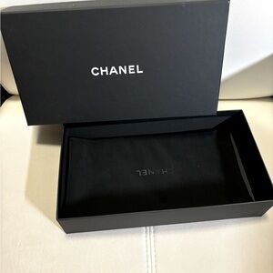 Chanel box with duster for sale